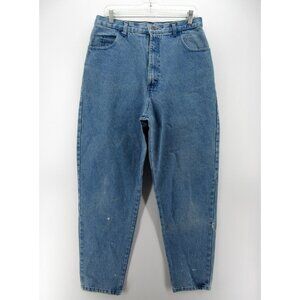 VINTAGE Oscar De La Renta Jeans 14 Mom Tapered Denim 90s High Rise *
